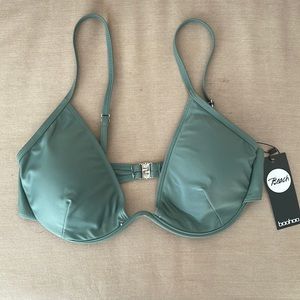 Sage Fuller Bust V Front Bikini Top